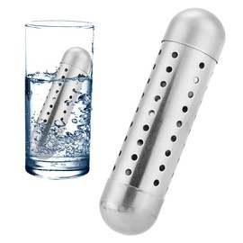 Portable Alkaline Water Filter, Alkaliser Ioniser Water Stick Hydrogen Minerals Wall Water Filter