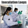 50 Pcs Inoculation Loops Reusable Inoculating Loop Holder for Laboratory
