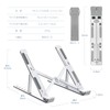 Laptop Stand, Foldable, Laptop, Tablet Stand, Portable, 6 Adjustable Angles,