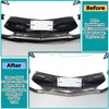 Hudiriy Car Front bumper middle air intake grille decorative frame