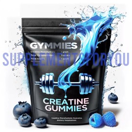 GYMMIES Creatine Gummies - 2 Flavors - 30 Servings - Brand New - Sour Watermelon