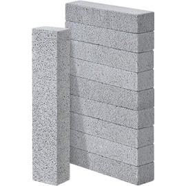 Triko 10 Piedras Pómez, Piedra Pómez para Baño, Piedra Pómez para Cocina, Limpiador de Inodoro para Acumulación de Zarro y Manchas, Adecuado para Limpiar Inodoros, Bañeras, Fregadero de cocina