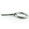 Eisenwaren2000 8 mm Wood Screw with Ring (Pack of 2)