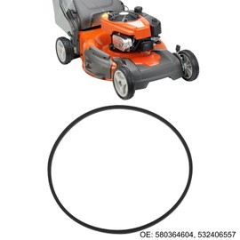 EMSea 2Pcs Lawn Mowers Drive Belt 580364604 Compatible with Husqvarna HU775H HU775HW HU775BBC, 3/8x35-1/2