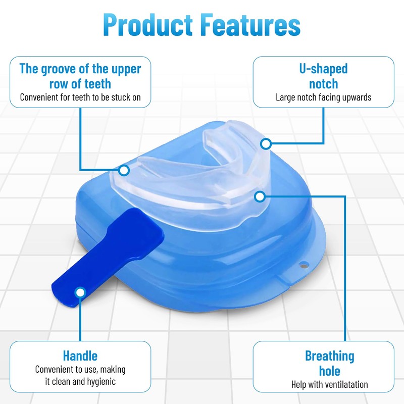 Chic Derma Comfortable Sleep Mouth Guard – Custom Fit Nighttime