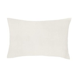 100% Brushed Cotton Flannelette 40CM/16" Extra Deep Fitted Sheets in 12 Colours (PillowCase Pair, Cream)