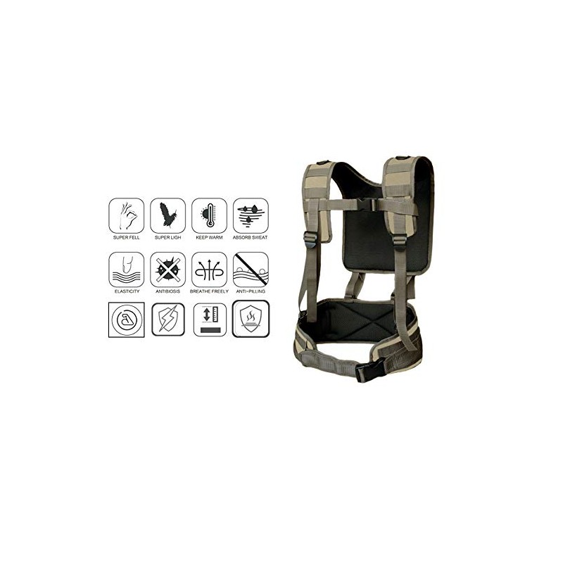 Metal Detector Generic Detecting Harness Sling for All Metal Detectors