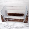 Crystal Epoxy Storage Shelf Mold Desktop Clear Silicone Die DIY