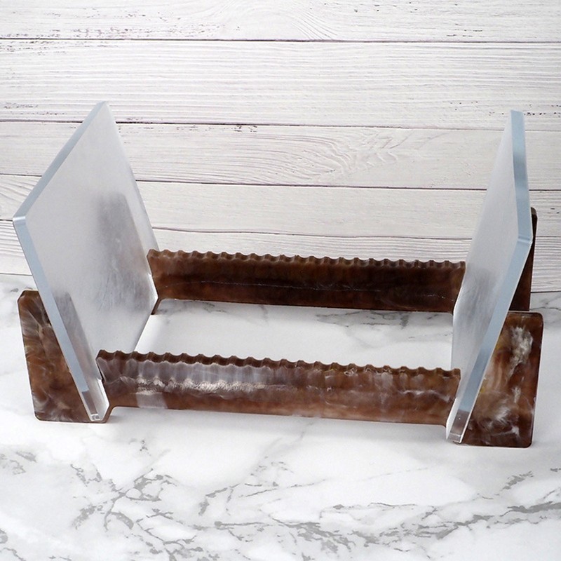 Crystal Epoxy Storage Shelf Mold Desktop Clear Silicone Die DIY
