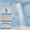 Airuida Single Function Shower Trim Kit Shower Faucet Set Wall