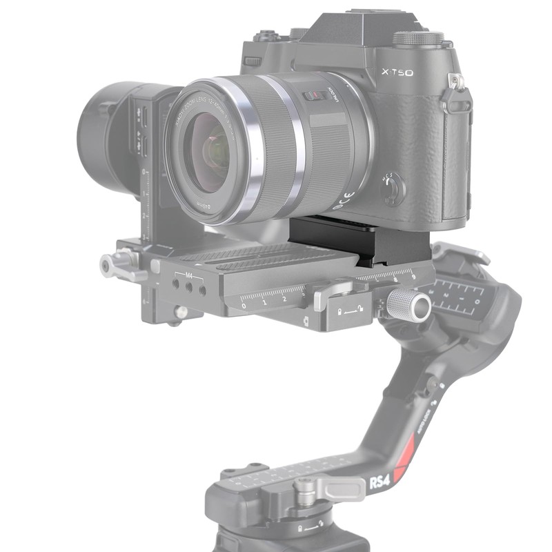FocusFoto Upper Quick Release Baseplate for DJI Ronin RS4/RS4 Pro,