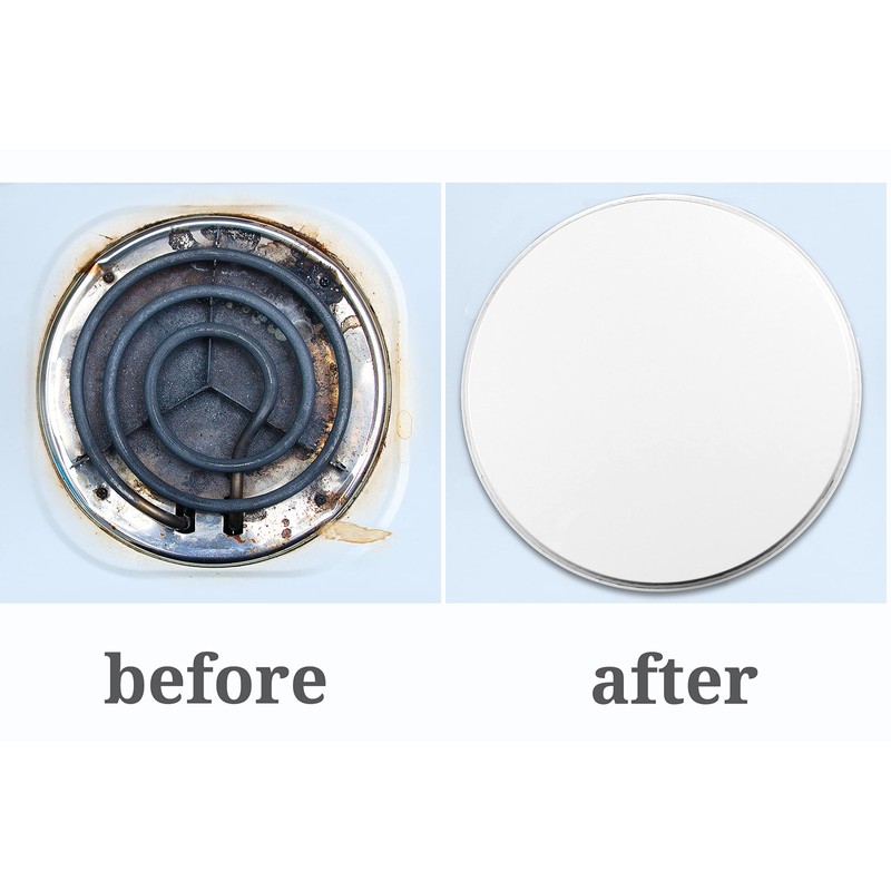 Reston Lloyd 4-Piece Electric Burner Cover Set, Copper, 2-8" &