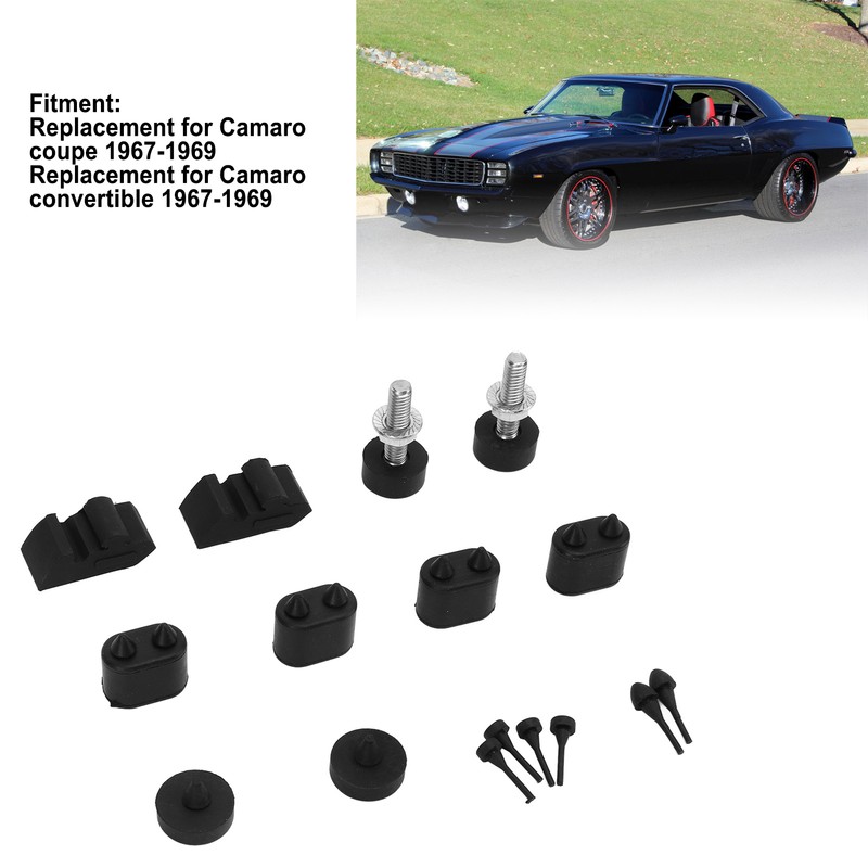 Rubber Adjusters Stopper Kit High Performance Replacement for Camaro Coupe