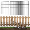Animal Barrier Fence No Dig, 25 Panels 1.25in Gap Ground