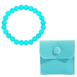 1Pc Beaded Bracelet And 1Pc Storage Bag, Friendship Bracelet, Women'S Bracelet, Gift For Women, Adjustable Beaded Bracelet, Clothing Accessories