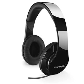 FANTEC 2470 SHP-250AJ-BB Stereo Headphones, Black, 175 x 75 x 195 mm (W x D x H)