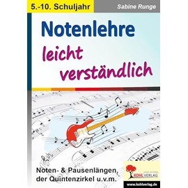 Notenlehre leicht verständlich: Noten- & Pausenlängen, der Quintenzirkel u.v.m.