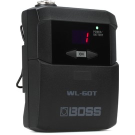 BOSS WL-60T Wireless Transmitter for WL-60 Wireless System | Connect Second Instrument for Quick Changes on Stage | Up to 25 Hours of Runtime | Ideal for Serious Stage Performers