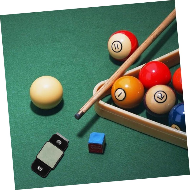 SUPVOX Pool Cue Chalk Holder Magnetic Clip Chalk Clamp for