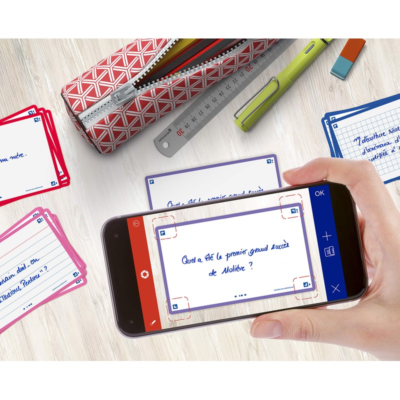 Oxford Flash 2.0-80 Sheets of Bristol Flash Cards 7.5 x