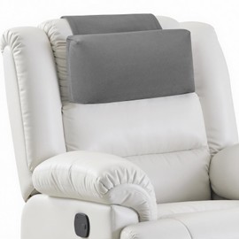 AHUAWA Neck Pillow for Recliner Chair, 14" Adjustable Recliner Pillow for Headrest, Soft Velvet Non-Slip Head Pillow for Recliner, Couch, Chair, Sofa