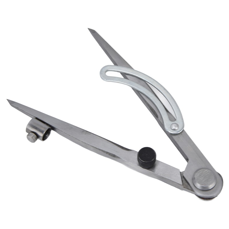 Wing Divider Gauge Carbon Steel Adjustable Angle Lockable Scribing Tool