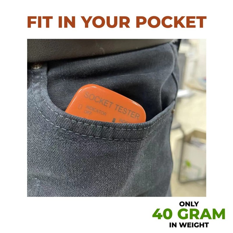 WK Electrical - UK Mains Socket Tester 240v Polarity Test