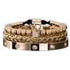 AIDUOMIRZER Stainless Steel Bracelets for Men and Women Gold Bracelet