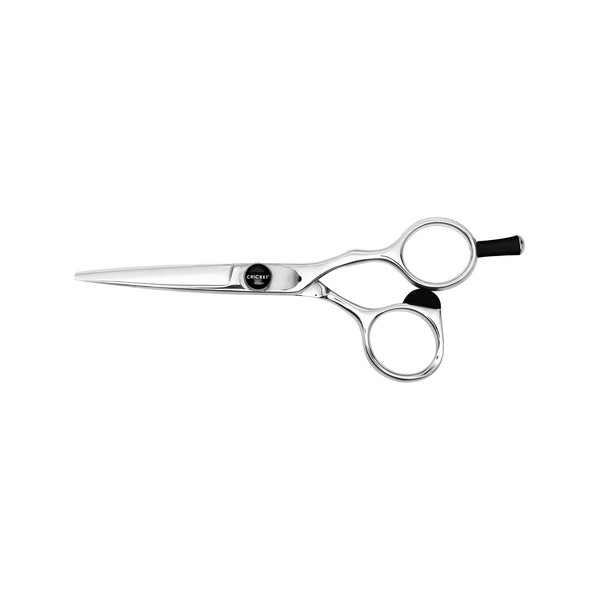 Cricket S1 Pro Series 500 5 inch Shears Professional Stylist Barber Hair Cutting Scissors, Convex Edge, Swedish Steel