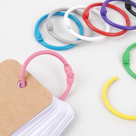1P color round ring card ring 30mm blue 36ea