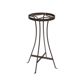 Achla Designs 24" H Tara Plant Stand, Large, Roman Bronze Powdercoat Finish