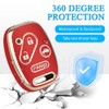 MILD EAST for Honda Key Fob Cover with Keychain, Car