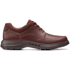 Clarks Un BrawleyLace Shoes - Men's, Mahogany Tumbled Leather 10 M