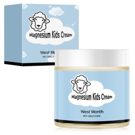 Magnesium Lotion for Kids, Magnesium Soothing Sleep Cream, Magnesium Cream, Junior's Bedtime Lotion, Topical Magnesium Cream Helps Children, Promotes Sleep, Supplement Magnesium Content of the Body