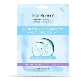 Skin Sense Mascarilla Facial Coreana De Tela Colágeno