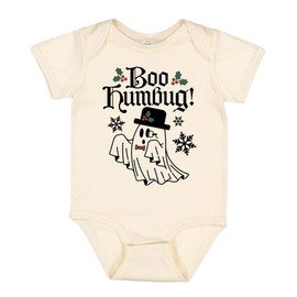 TATY Kids Boo Humbug! Baby Infant One Piece Bodysuit 12 Months Natural