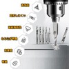 KASELIN Tap Drill Set (M3, M4, M5, M6, M8, M10),