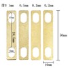 LOYELEY Guitar Neck Shim 8 Pcs Neck Shim Guitar Neck