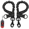 NOYAL 2 Pack 1.7 FT Bungee Dog Leash Heavy Duty