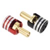 4pcs Battery Heatsink Plug Grips with 3.5mm Brass Bullets for