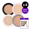 Clio Kill Cover Cushion Refill x 4 Mesh Essential Foundation (Selected) Free Hydro Makeup Sponge