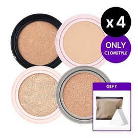 Clio Kill Cover Cushion Refill x 4 Mesh Essential Foundation (Selected) Free Hydro Makeup Sponge
