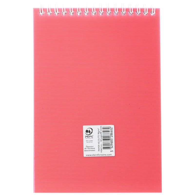 Clairefontaine 328646C Spiral Pad A5 Lined 90 g 80 Sheets
