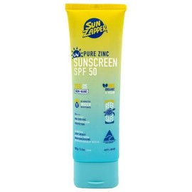 Sun Zapper Pure Zinc Sunscreen Bloqueador Solar SPF 50 Reef Safe Mineral Zinc 100g
