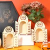 Fukaisu 3pcs Dia De Los Muertos Altar Ofrenda Box, Wooden