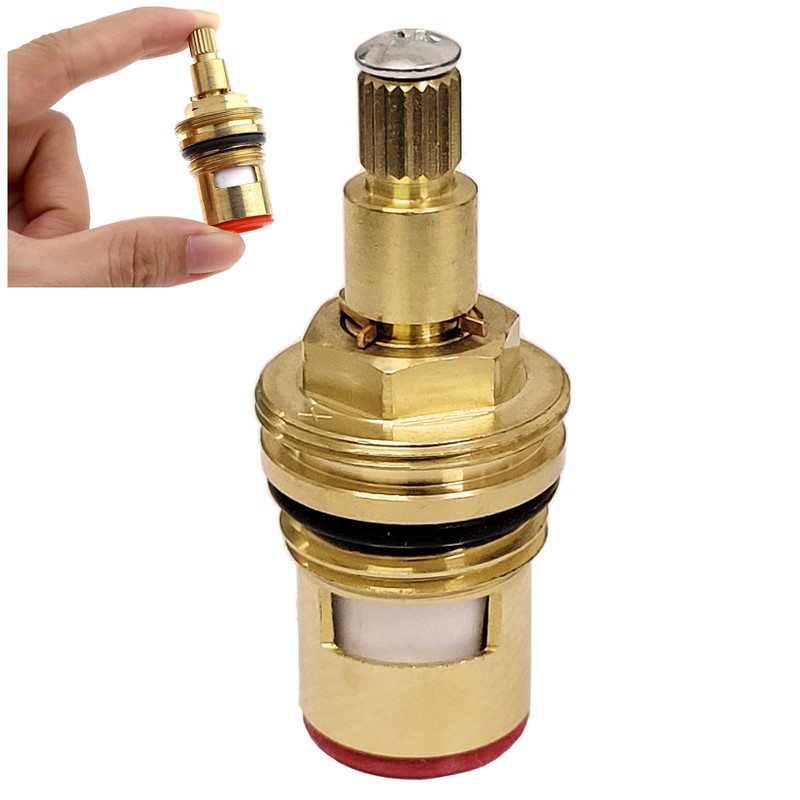 Brass Ceramic Disc Insert Gland Cartridge Replacement Tap Valves Hot