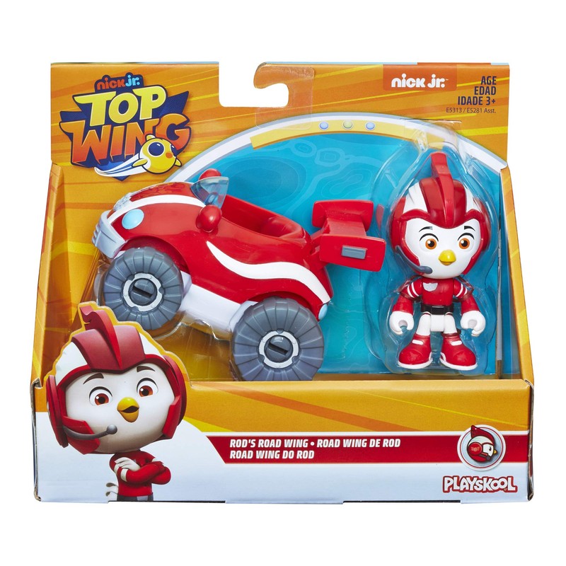 Top Wing Rod Figure & Vehicle
