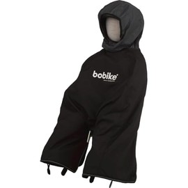 BOBIKE Tucanourbano 8015300262 - Waterproof Multifunctional Thermal Cover for Children and Chair to Keep Your Adjustable Baby Warm and Dry, Black