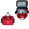 Syznoctil Emergency Medical Bag Organizer - Large Pill Bottle Storage