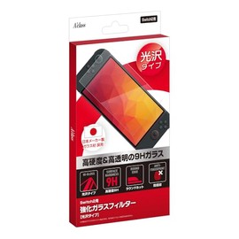 アクラス Switch2用 強化ガラスフィルター【光沢タイプ】